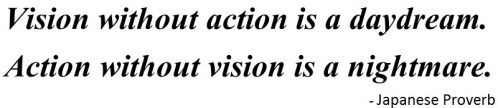 Japanese Vision Proverb